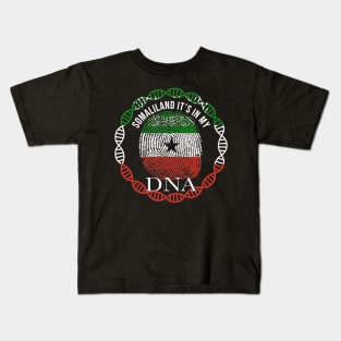 Somaliland Its In My DNA - Gift for Somali Somalilander From Somaliland Kids T-Shirt